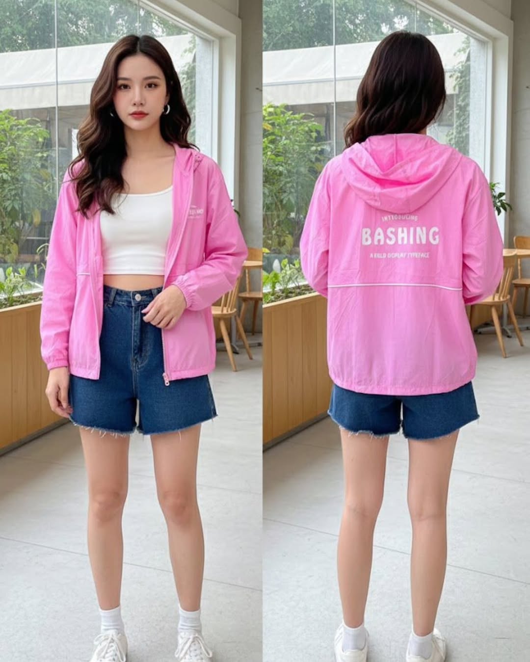 Jaket Parasut Anti UV 839