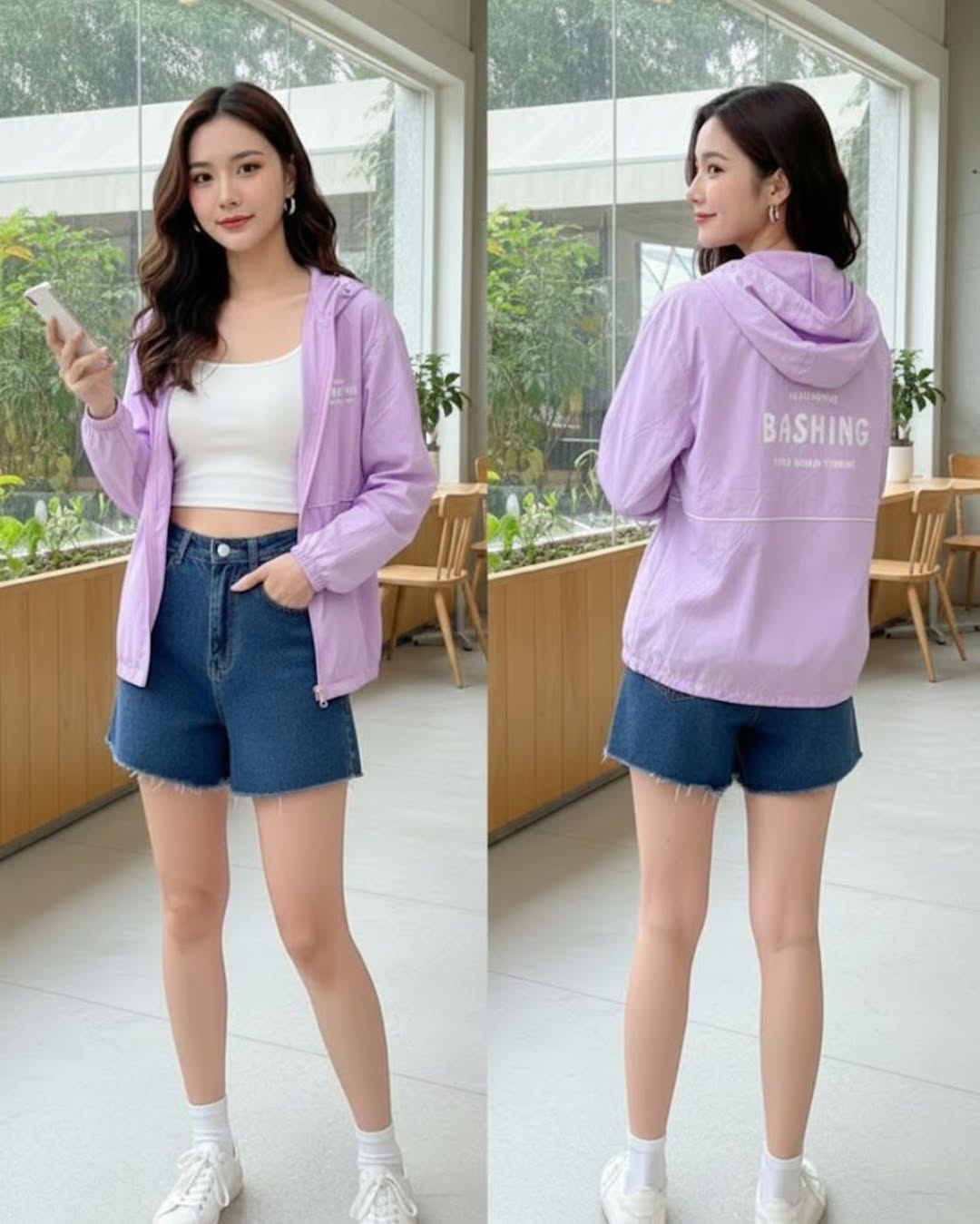 Jaket Parasut Anti UV 839