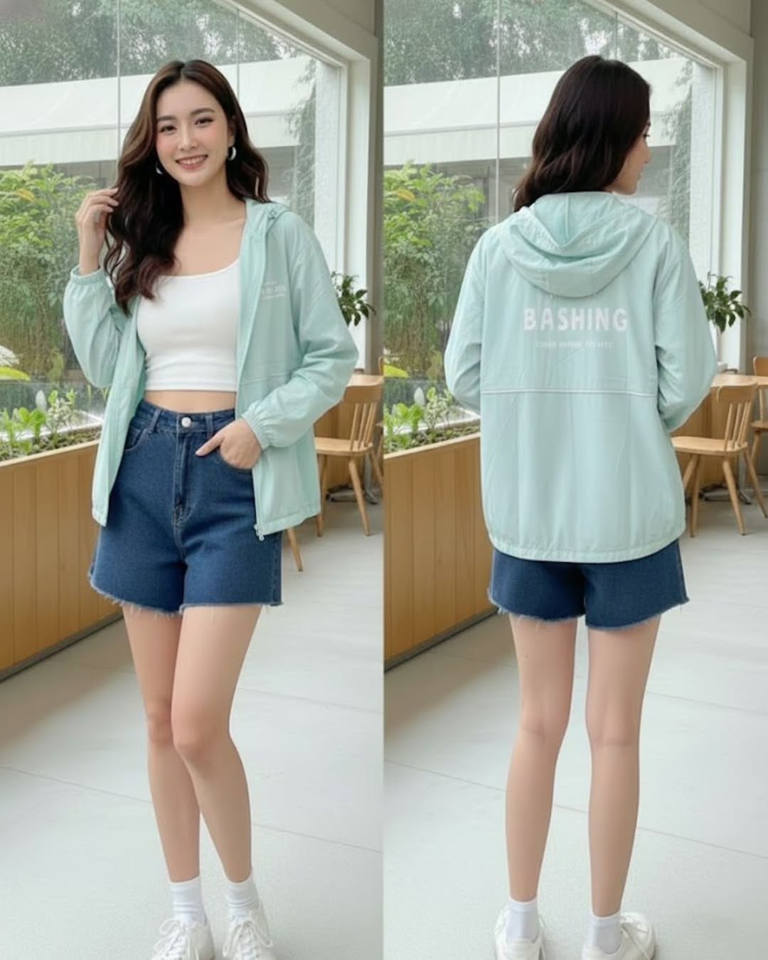 Jaket Parasut Anti UV 839 - Gambar 6