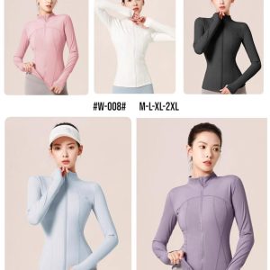 Jaket Sport Cewek Body Slim W-008