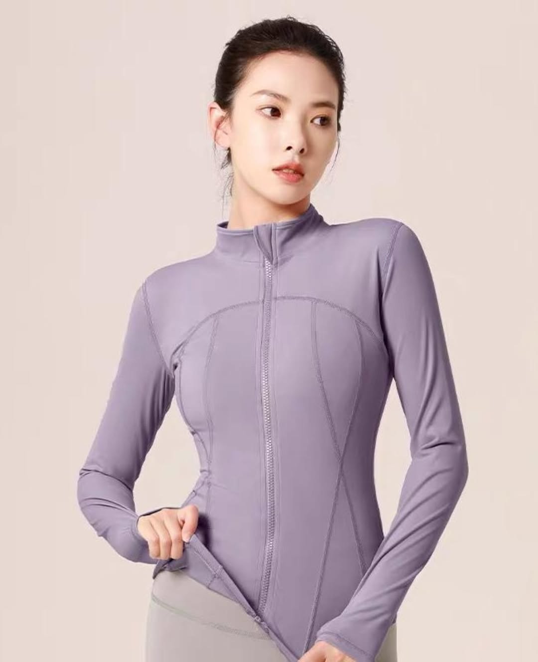 Jaket Sport Cewek Body Slim W-008