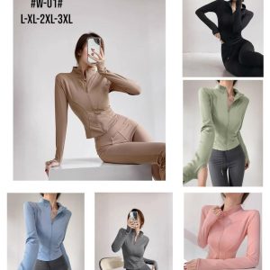 Jaket Sport Cewek Body Slim W-01