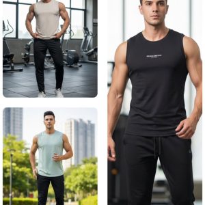 Kaos Singlet Sport Pria Singlet S-939