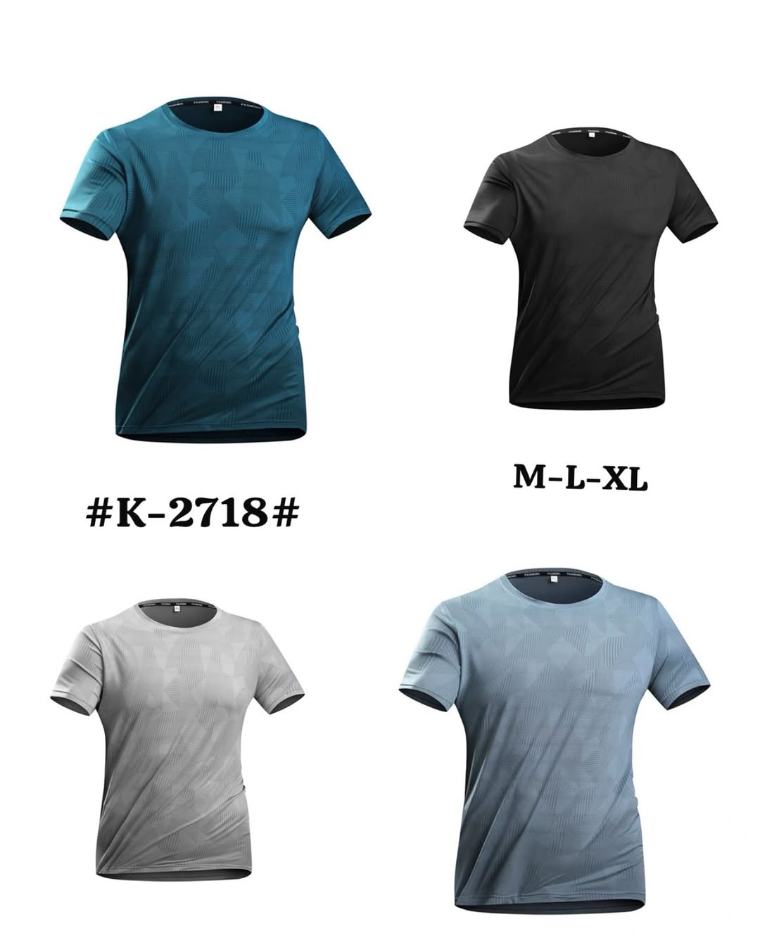 Kaos Sport Pria Ice Silk Sense K 2718
