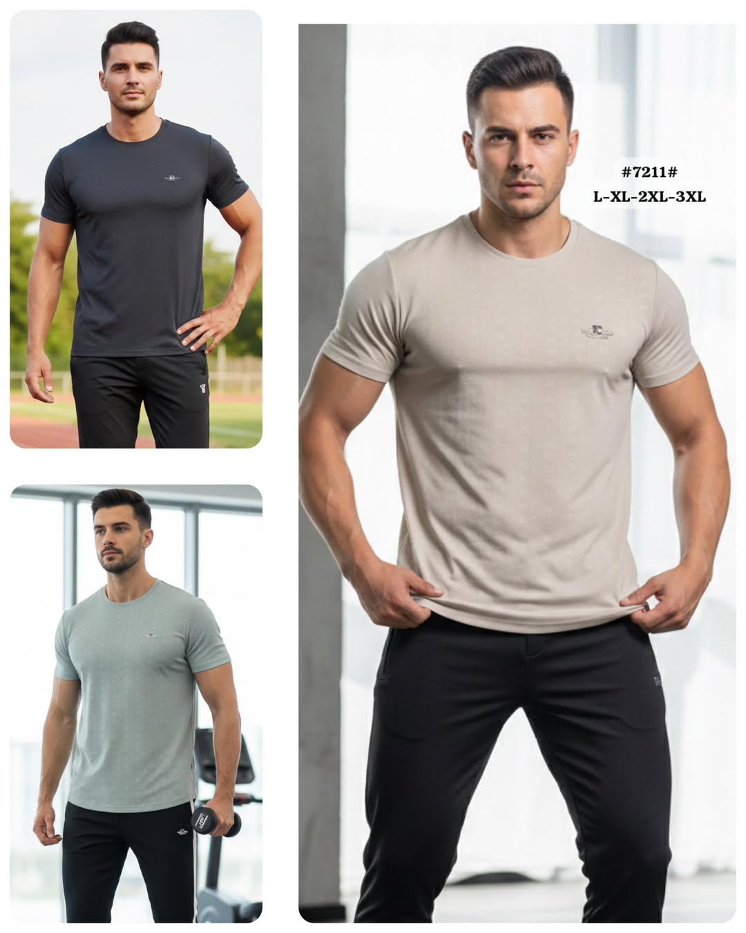 Kaos Sport Pria Kaos-7211