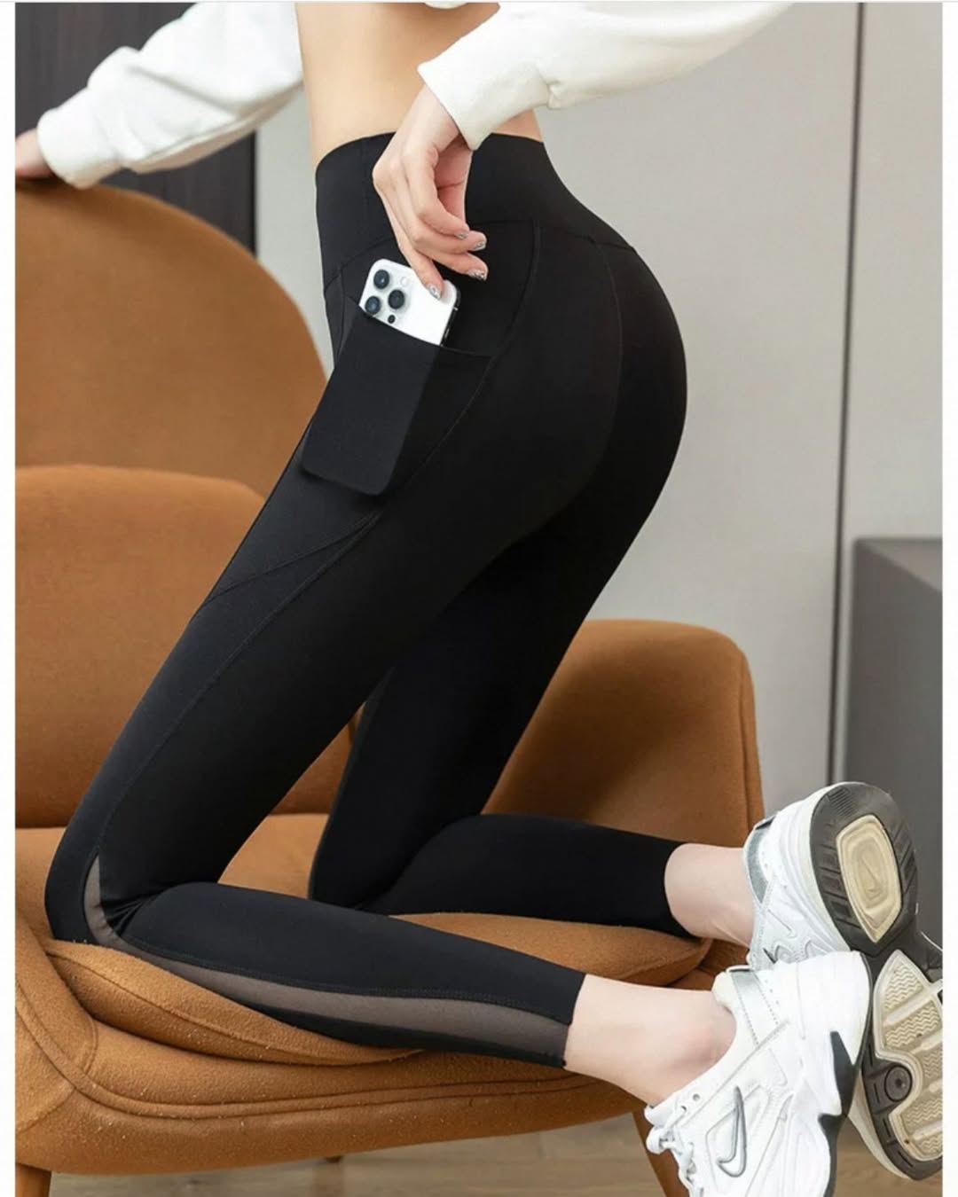 Panjang Hightwaist Sport Cewek R-3043
