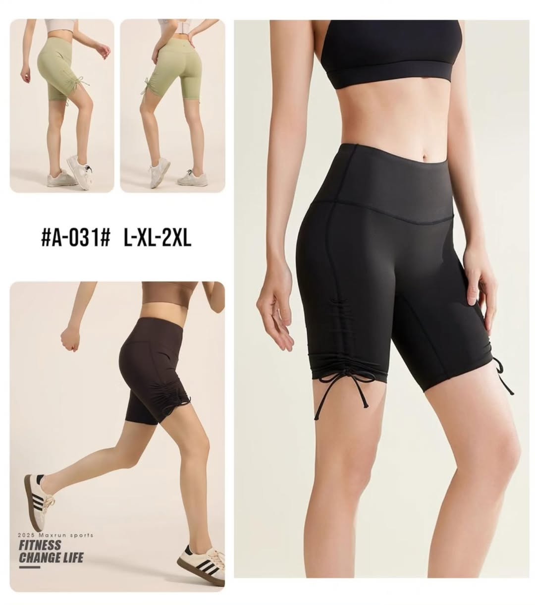 Pendek Legging Body Slim (Srut) A-031