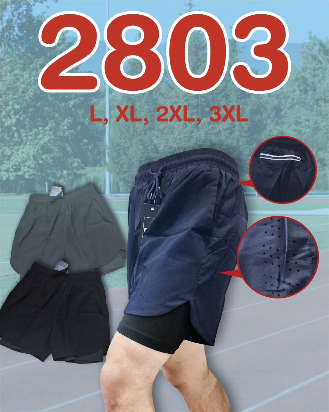 Pendek Running RN2803
