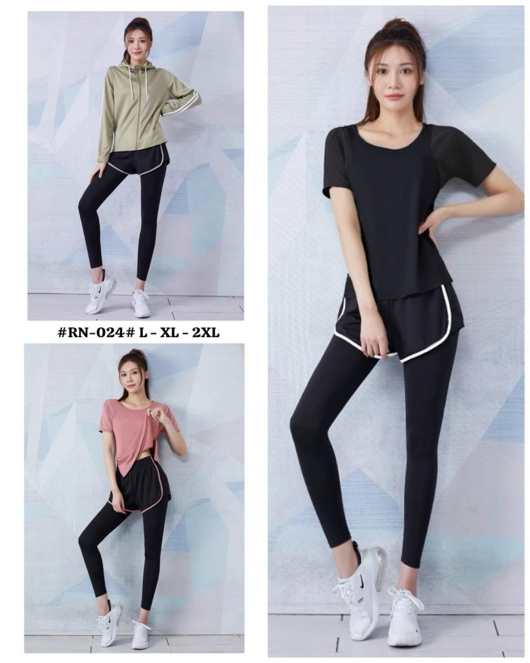 Running Panjang Legging Sport Cewek RN-024