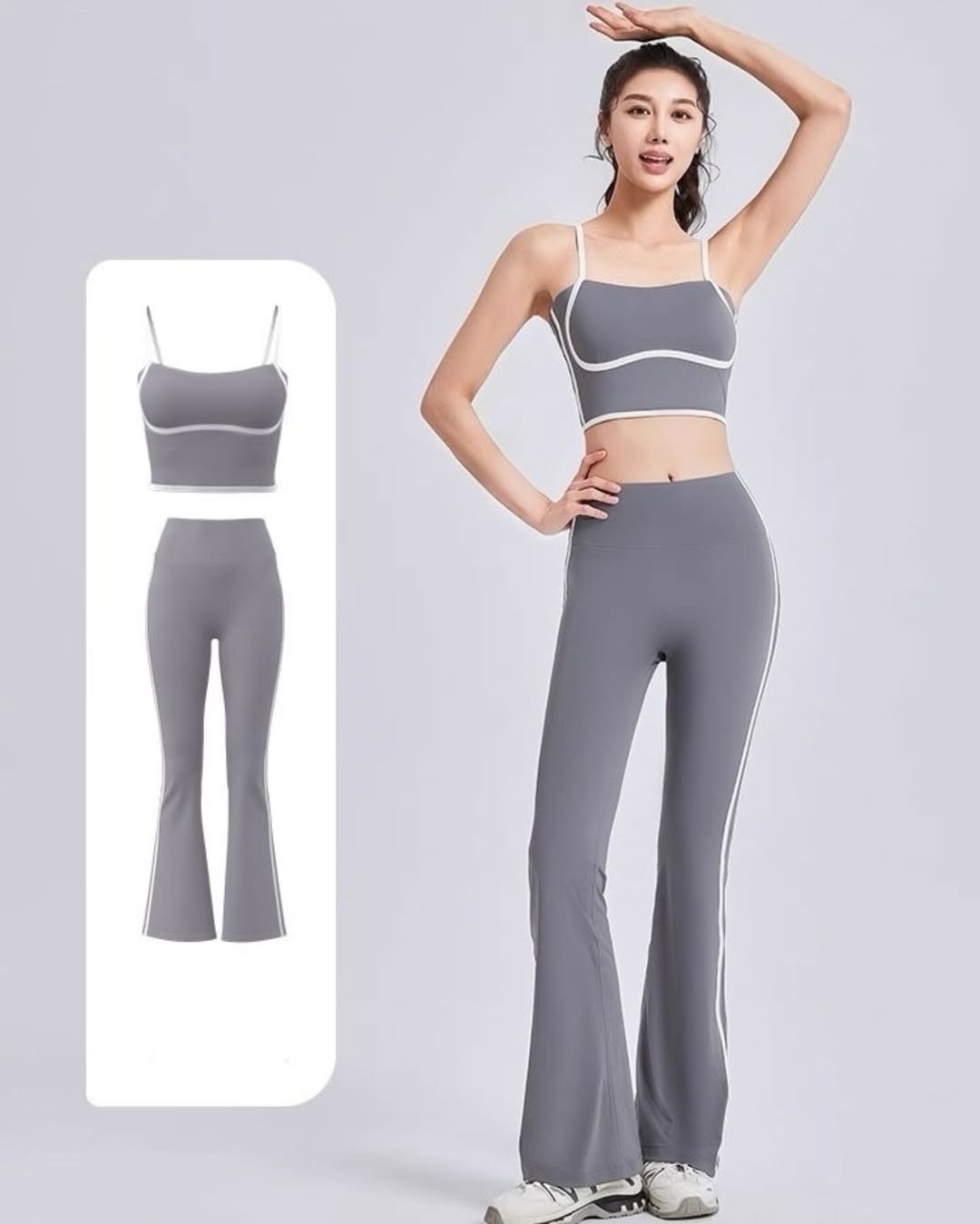 Set Crop Tube Top Set 1