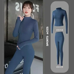 Setelan Jaket Cewek Sport Body Slim STL-1819