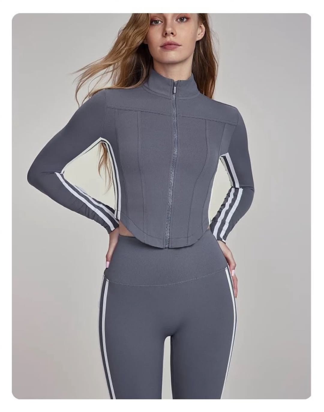 Setelan Sport Body Slim Celana Cutbray STL-T333
