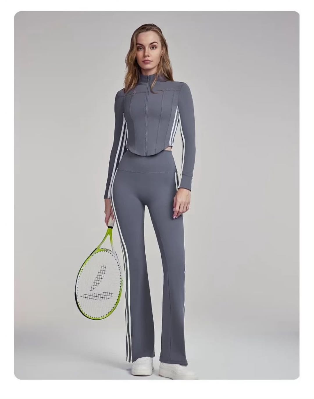 Setelan Sport Body Slim Celana Cutbray STL-T333