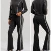 Setelan Sport Celana Cutbray black 004