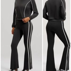 Setelan Sport Celana Cutbray black 004