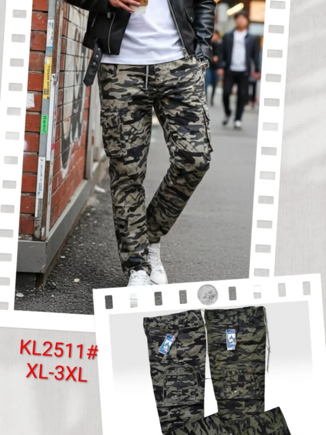 Celana pria bahan katun 2511k