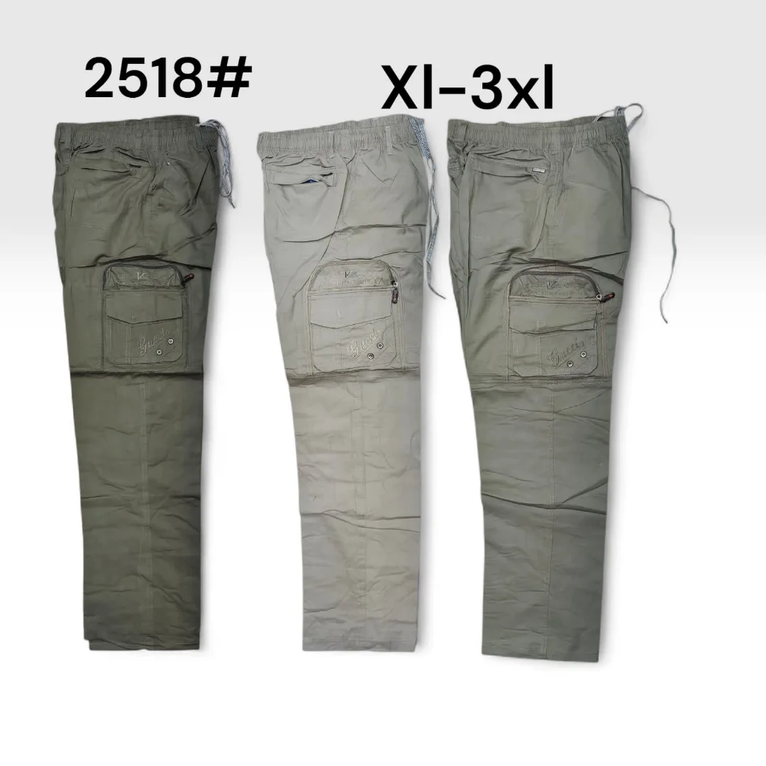 Celana pria bahan katun 2520 2518