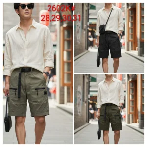 Celana pria bahan katun parasut 2602 k