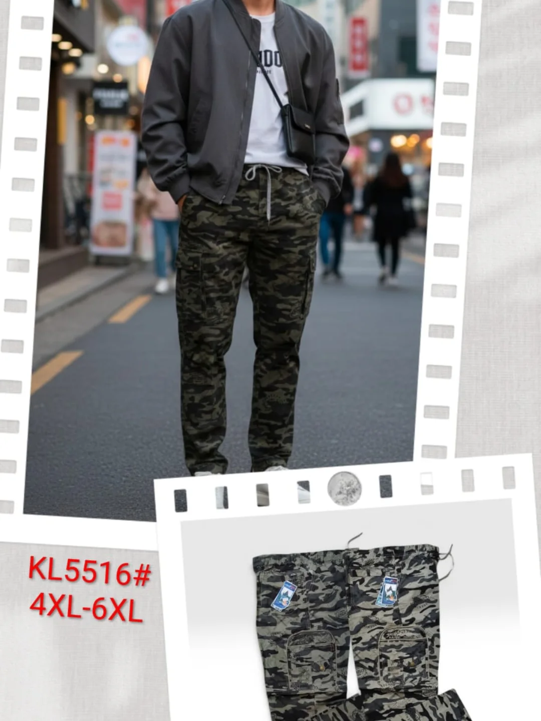 Celana pria bahan Katun 5516JB