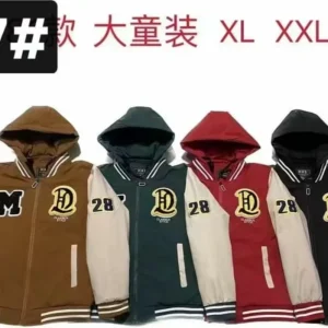 Jaket anak bahan parasut dalam bulu AP907