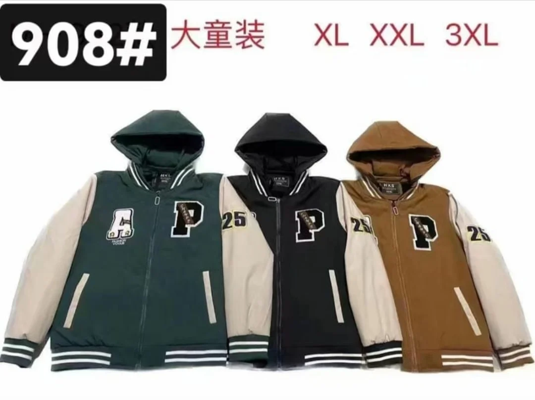 Jaket anak bahan parasut dalam bulu AP908