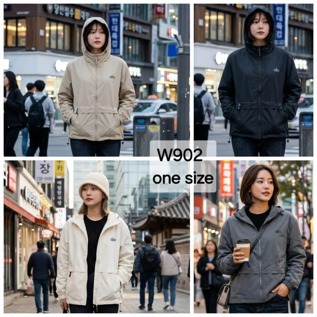 Jaket wanita bahan katun parasut A102