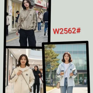 Celana wanita bahan katun parasut W 2562