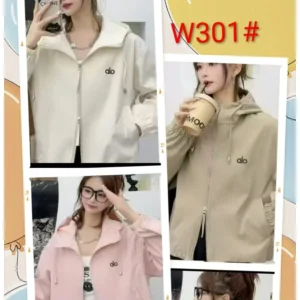 Jaket wanita bahan katun parasut W 301