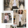 Jaket wanita bahan parasut W 309