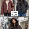 Jaket wanita bahan kanvas dalam parasut 2585
