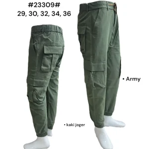 Celana pria kanvas khusus warna 23309