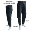 Celana pria kanvas khusus warna 23309 Hitam