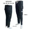 Celana pria bahan kanvas khusus warna 25157 - Hitam
