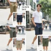 Celana pria bahan kanvas bolak balik 2W-507K