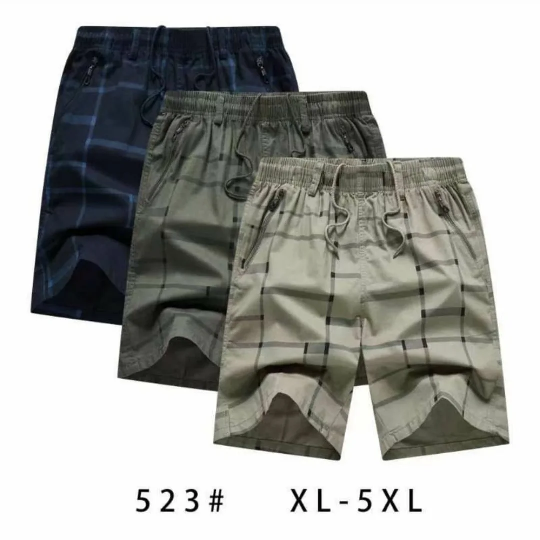 Celana pria bahan katun import motif M523