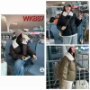 Jaket Wanita Bahan Parasut Kembung Leher Bulu WK 887