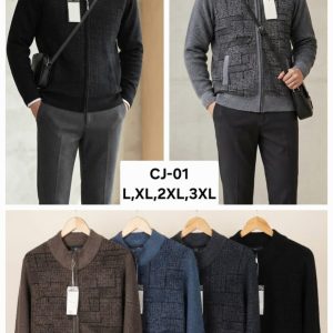 Jaket Pria Rajut Premium Sleting Full