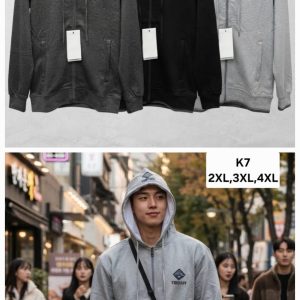 Jaket pria training K7