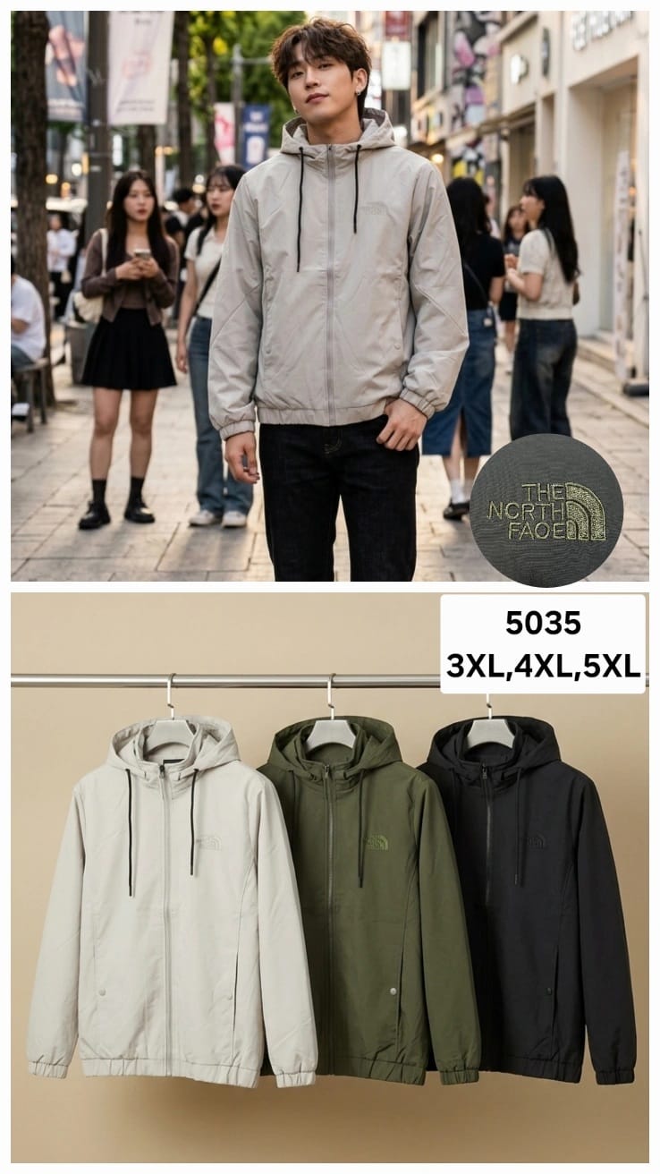 JAKET PARASUT TOPI 5035