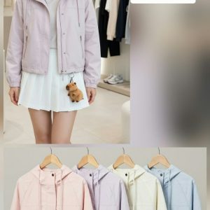 JAKET CEWE PARASUT KODE W52